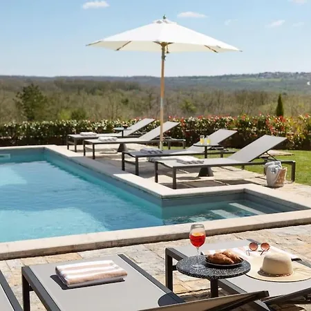 Rustic Caltha With A Pool Villa